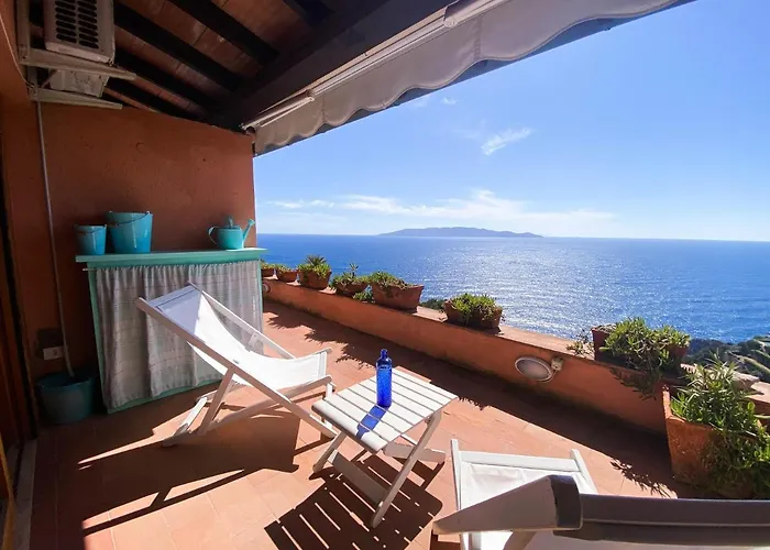 Fiocco Di Mare Cala Piccola Porto Santo Stefano 아파트 *